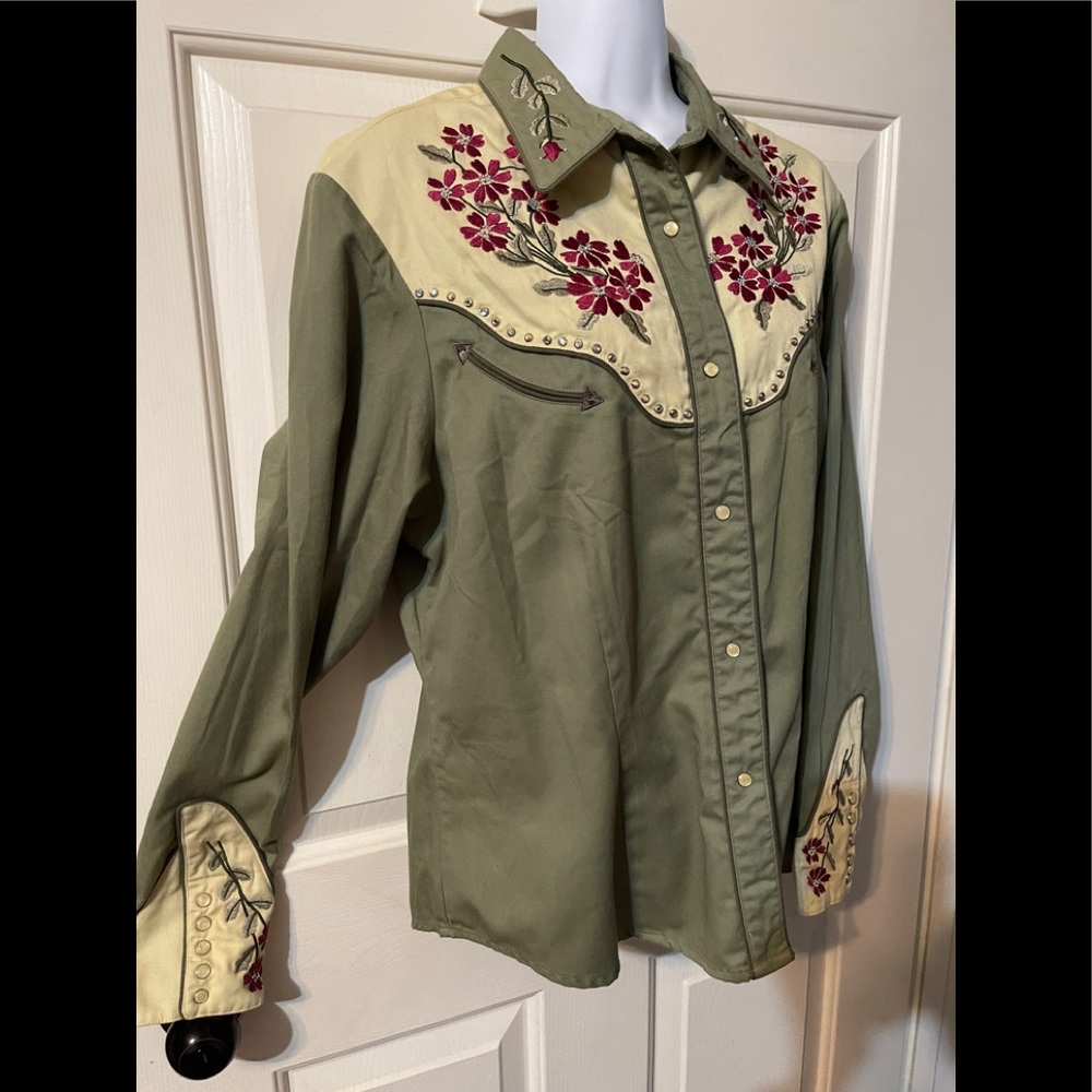 Roper Bling/Pearl Snap Cowgirl Shirt